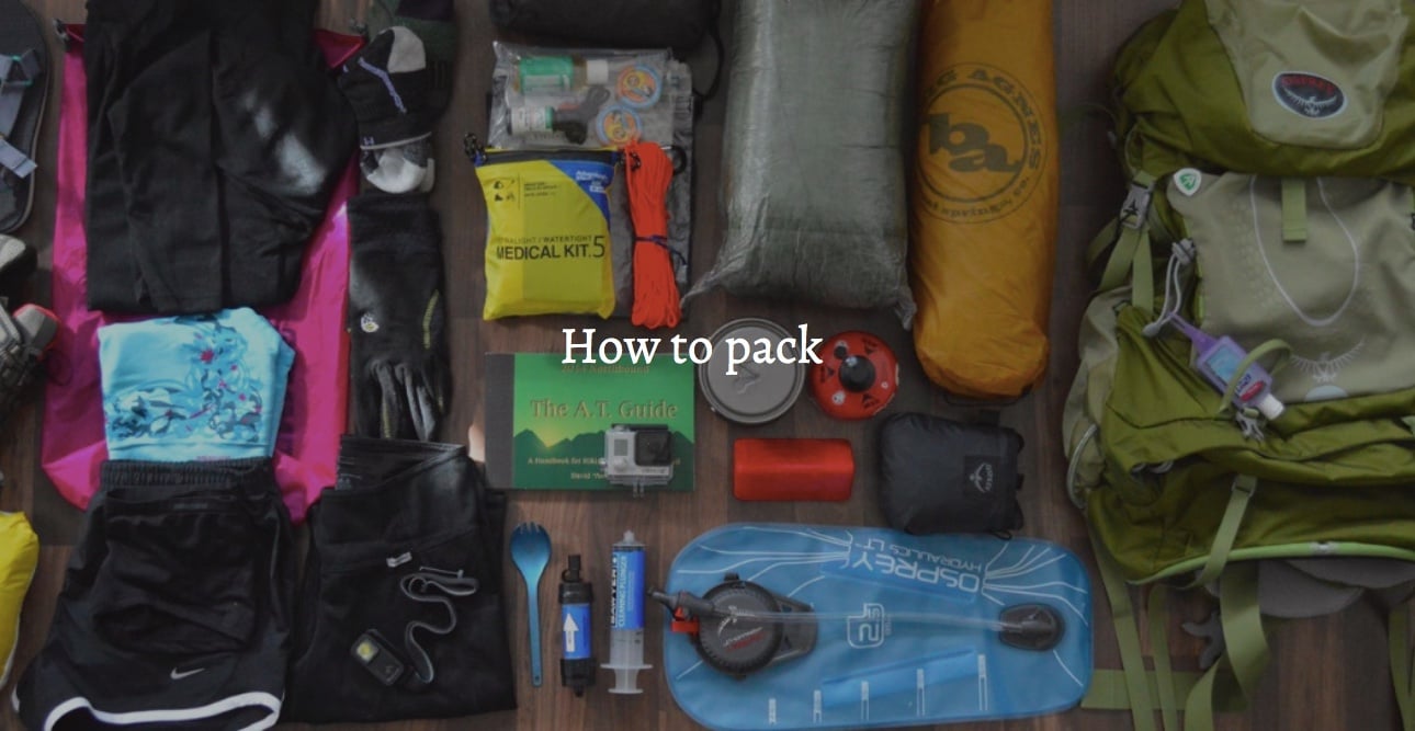 how to pack
