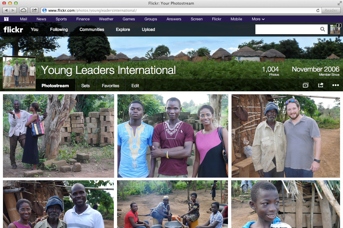 YLI's Flickr photo sharing site